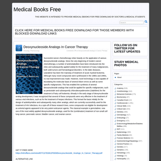 A complete backup of medicalbooksfree.com