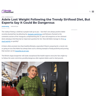 A complete backup of www.cheatsheet.com/entertainment/adele-lost-weight-following-the-trendy-sirtfood-diet-but-experts-say-it-co