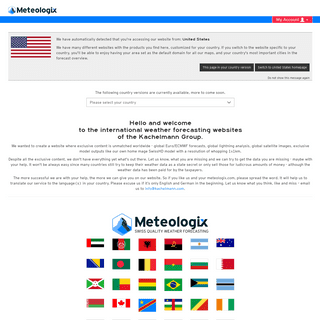 A complete backup of meteologix.com