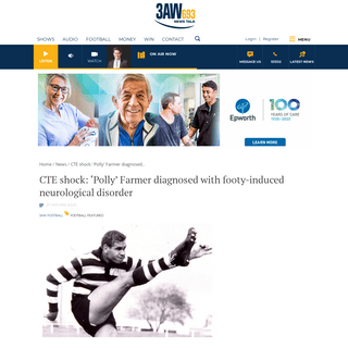 A complete backup of www.3aw.com.au/cte-shock-polly-farmer-diagnosed-with-footy-induced-neurological-disorder/