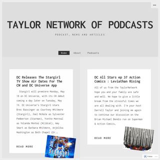 A complete backup of taylornetworkofpodcasts.com