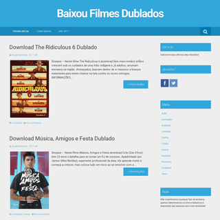 A complete backup of baixoufilmesdublados.blogspot.com