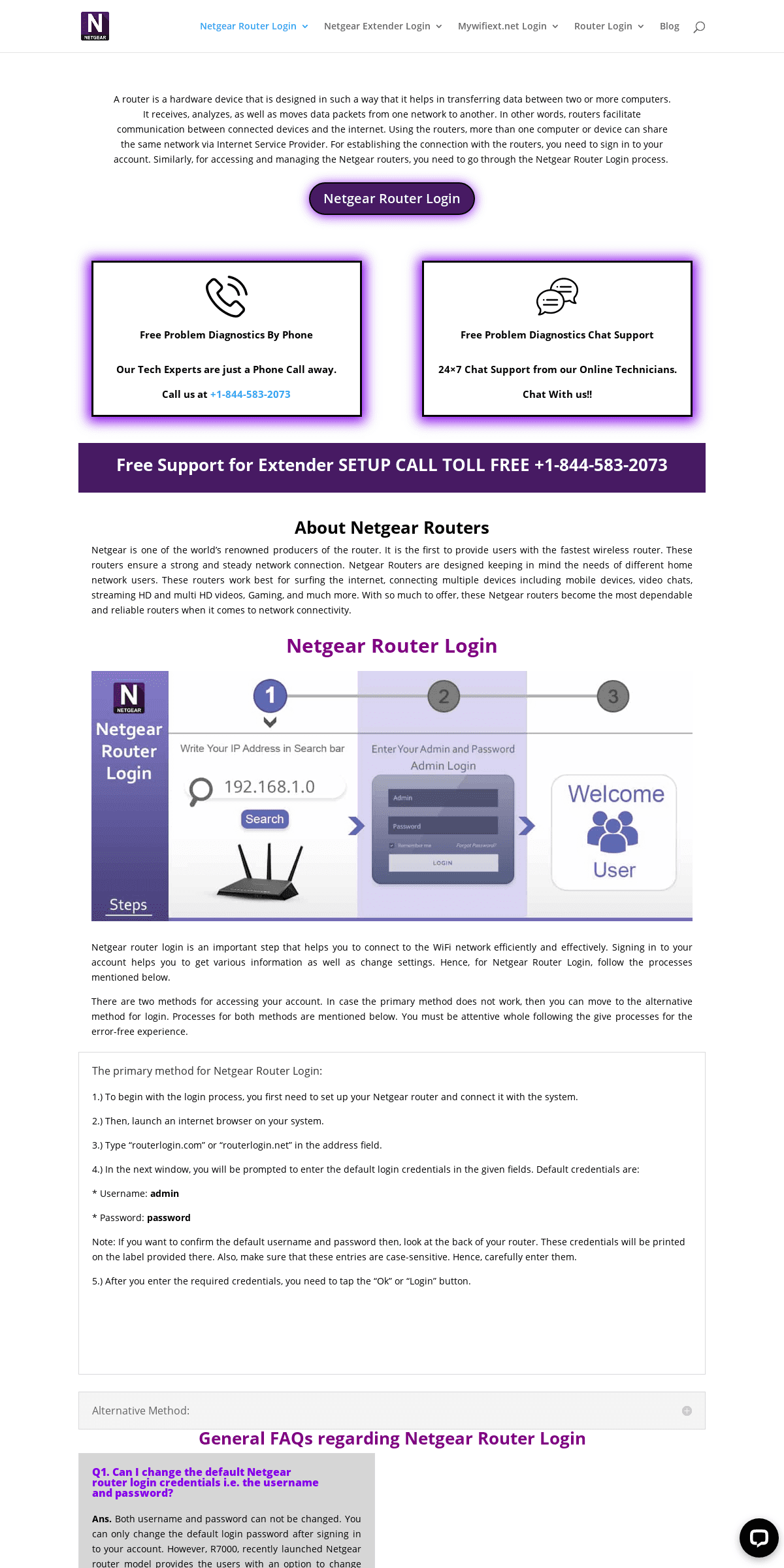 A complete backup of netgearrouterloginn.com