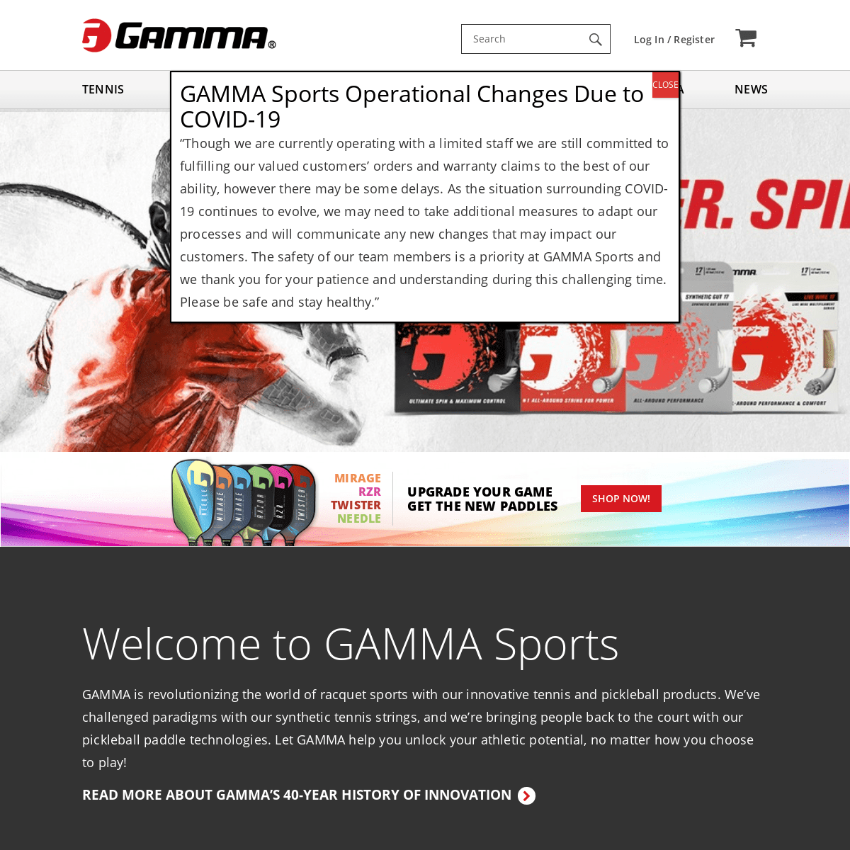 A complete backup of gammasports.com
