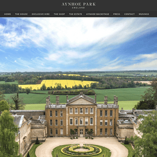 A complete backup of aynhoepark.co.uk
