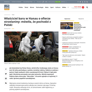 A complete backup of www.polsatnews.pl/wiadomosc/2020-02-20/atak-w-hanau-36-letnia-polka-ofiara-zamachowca/