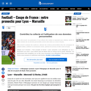A complete backup of dicodusport.fr/blog/football-coupe-de-france-notre-pronostic-pour-lyon-marseille/