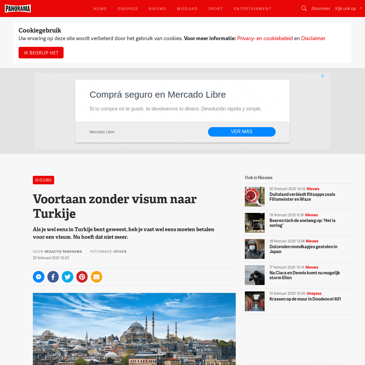 A complete backup of panorama.nl/nieuws/voortaan-zonder-visum-naar-turkije