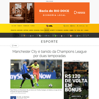 A complete backup of www.uol.com.br/esporte/futebol/ultimas-noticias/2020/02/14/manchester-city-e-banido-da-champions-league-por