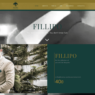 A complete backup of fillipo-tailor.com