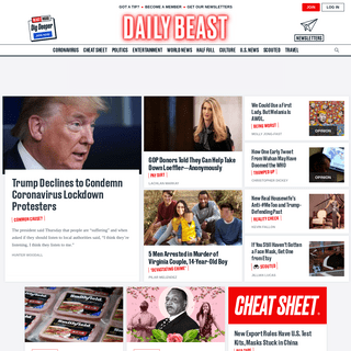 A complete backup of thedailybeast.com