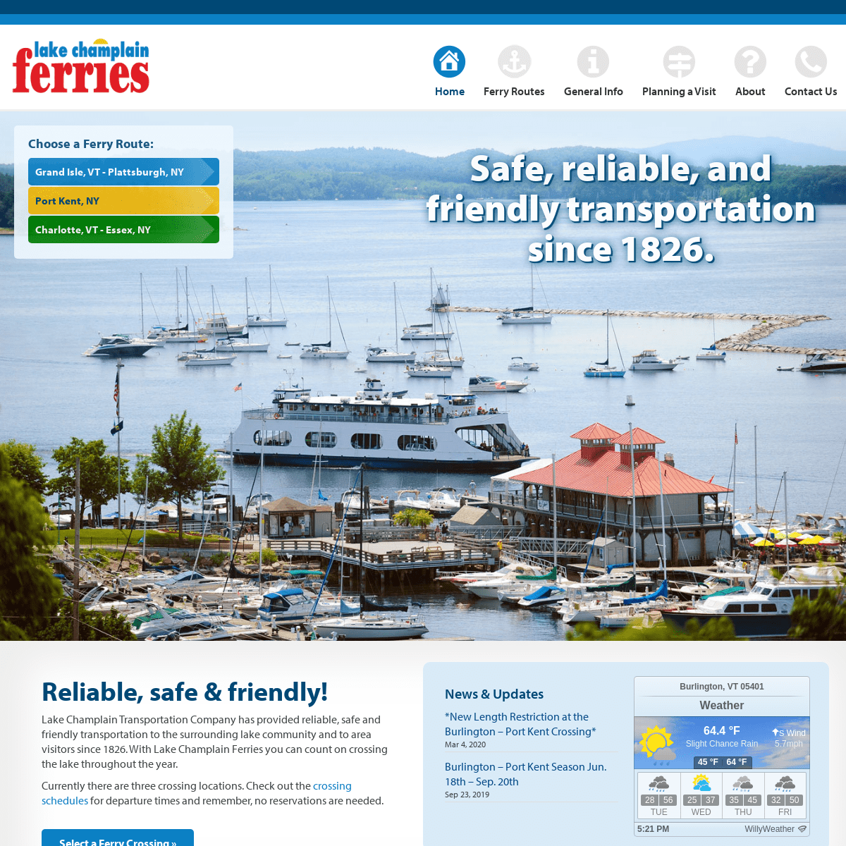 A complete backup of ferries.com