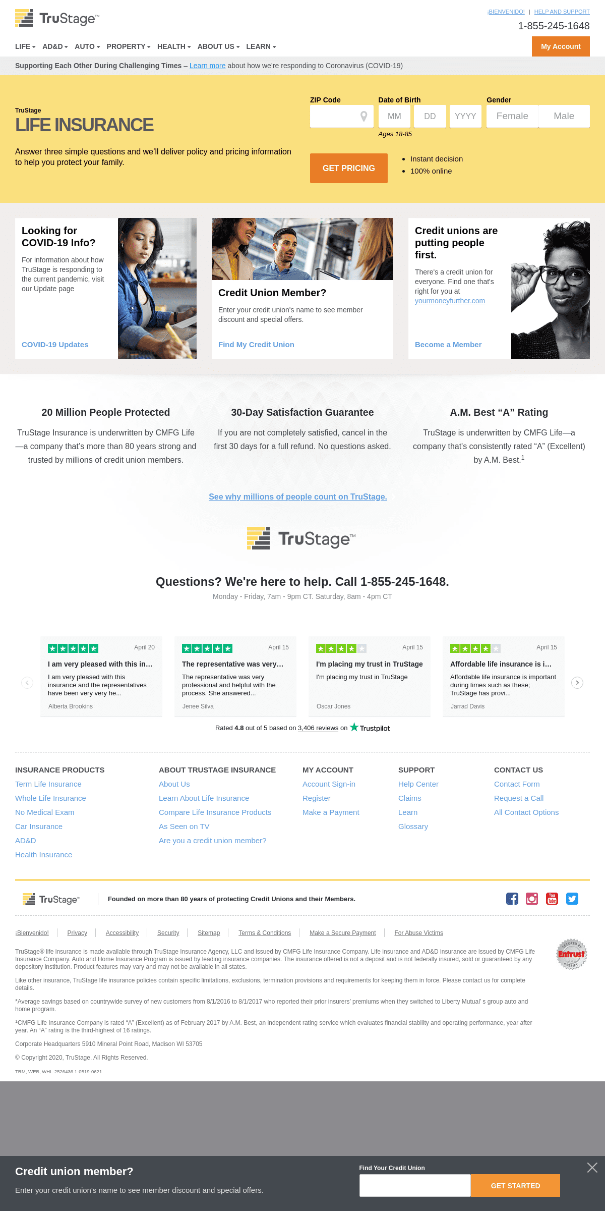 A complete backup of trustage.com