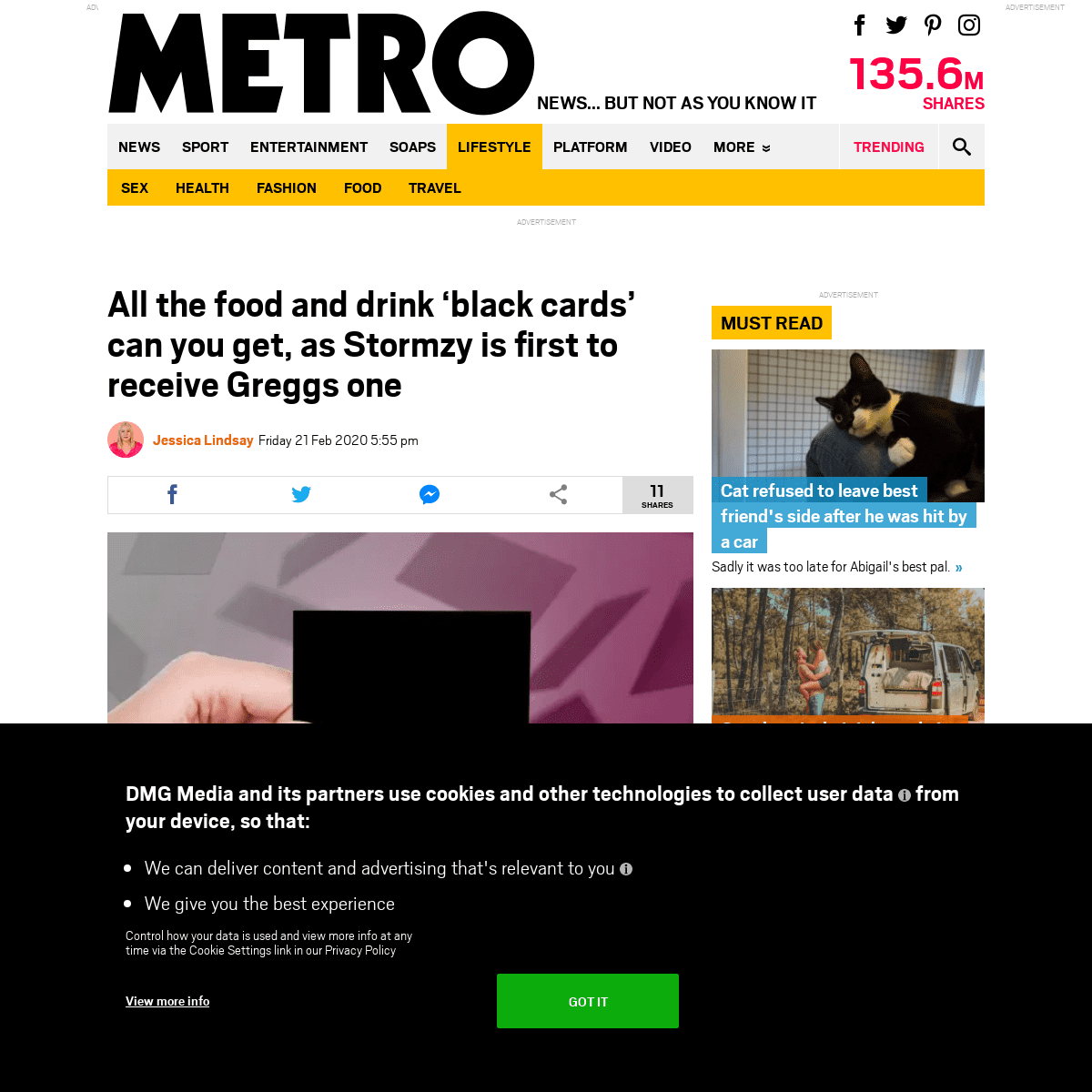 A complete backup of metro.co.uk/2020/02/21/black-cards-can-get-stormzy-first-receive-greggs-one-12280086/