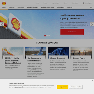 A complete backup of shell.co.uk