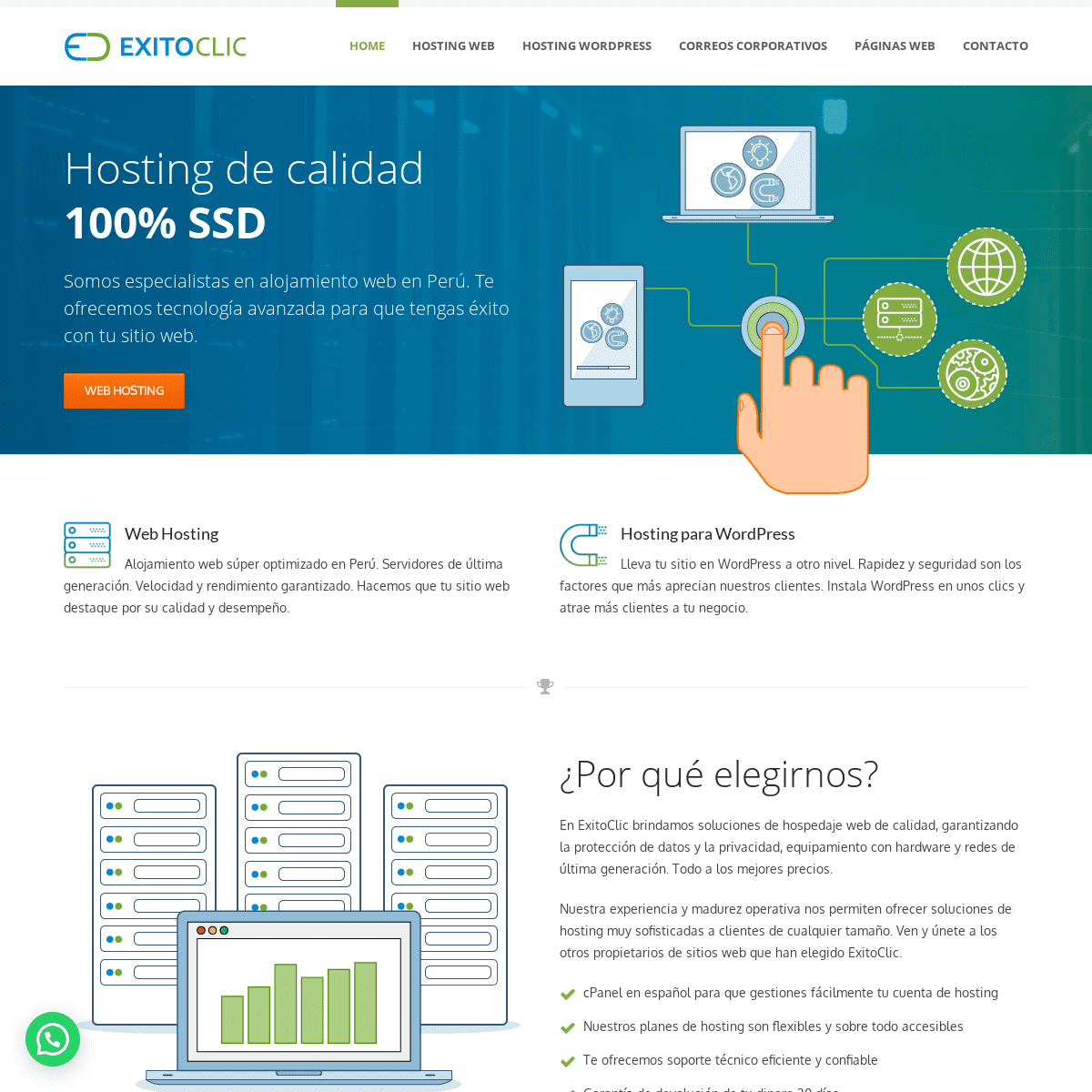 A complete backup of exitoclic.com