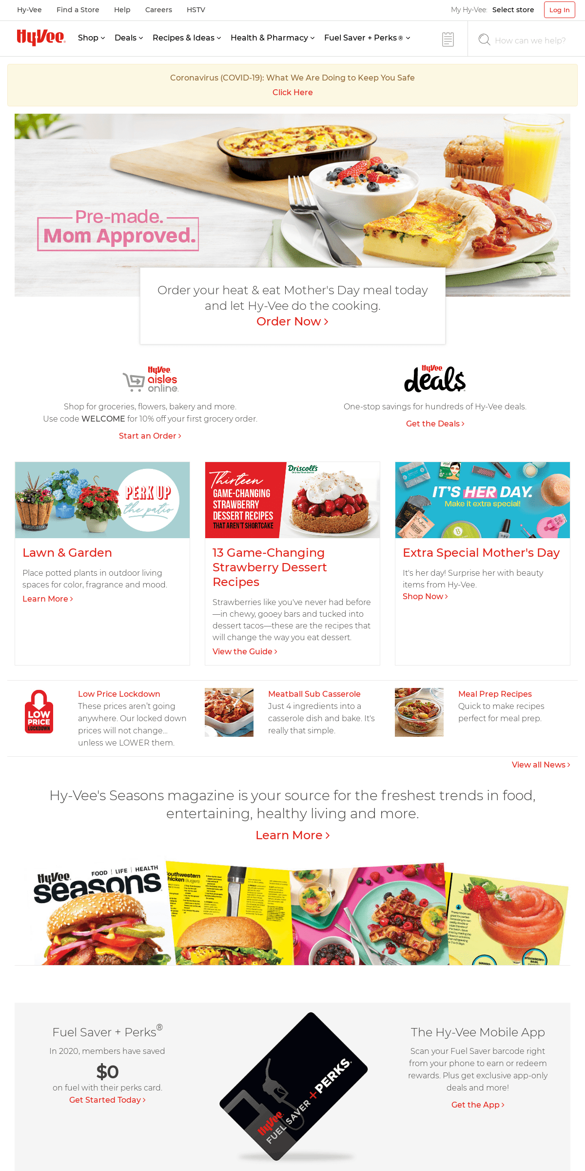 A complete backup of hy-vee.com