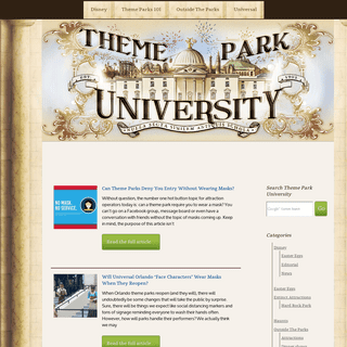A complete backup of themeparkuniversity.com