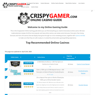 A complete backup of crispygamer.com
