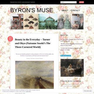 A complete backup of byronsmuse.wordpress.com