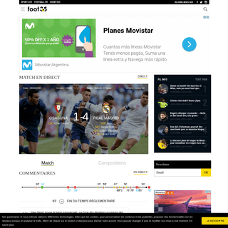 A complete backup of www.football365.fr/direct-foot/49793/165073/osasuna-real-madrid.shtml