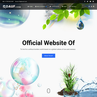 A complete backup of roauf.com