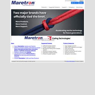 A complete backup of maretron.com