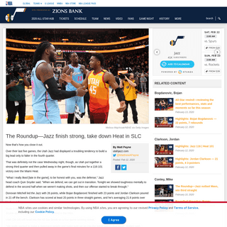 A complete backup of www.nba.com/jazz/news/roundup-jazz-finish-strong-take-down-heat-slc