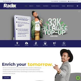 A complete backup of radixpension.com