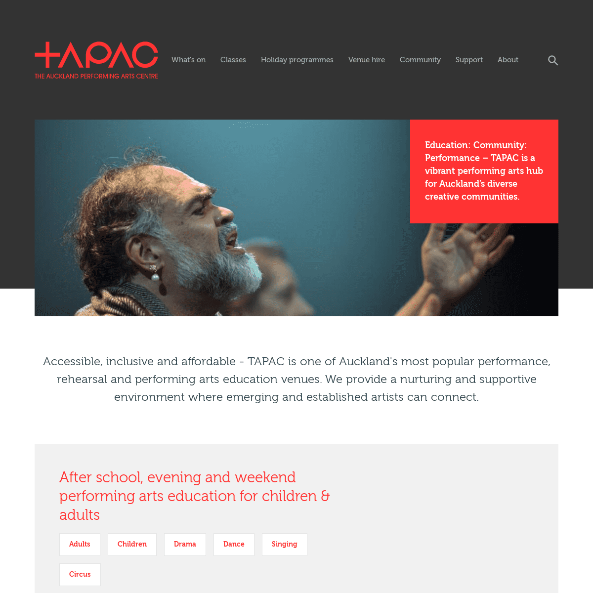 A complete backup of tapac.org.nz