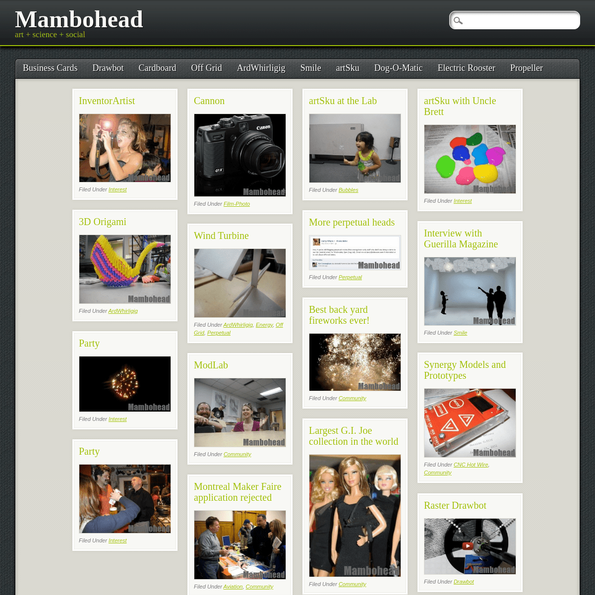 A complete backup of mambohead.com