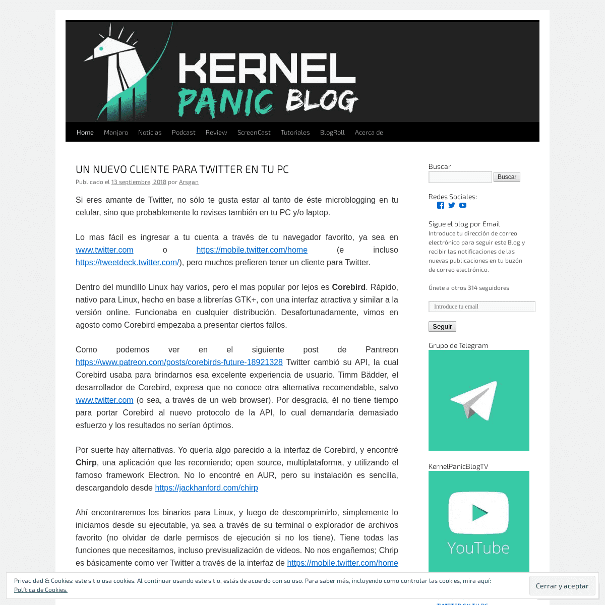 A complete backup of kernelpanicblog.wordpress.com