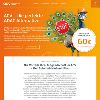 A complete backup of acv.de