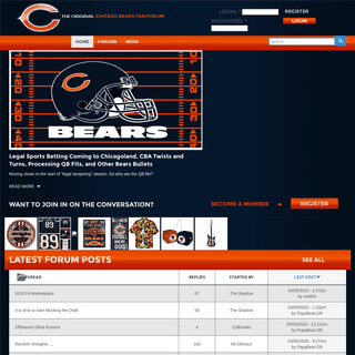 A complete backup of chicagobearboards.com