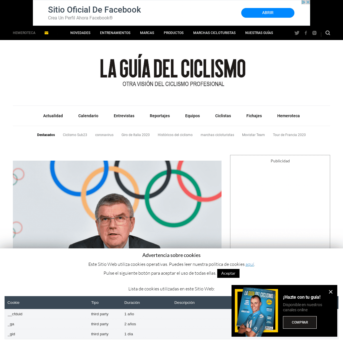 A complete backup of laguiadelciclismo.com