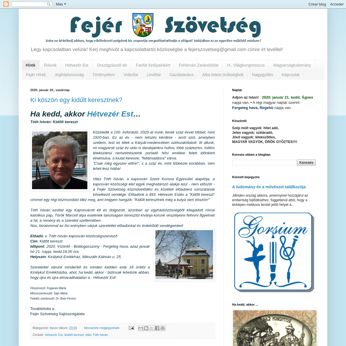 A complete backup of fejerszovetseg.blogspot.com