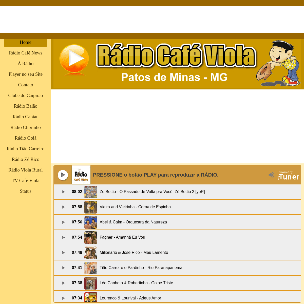 A complete backup of radiocafeviola.net
