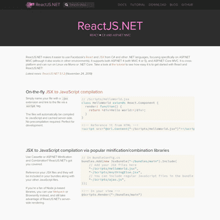 A complete backup of reactjs.net