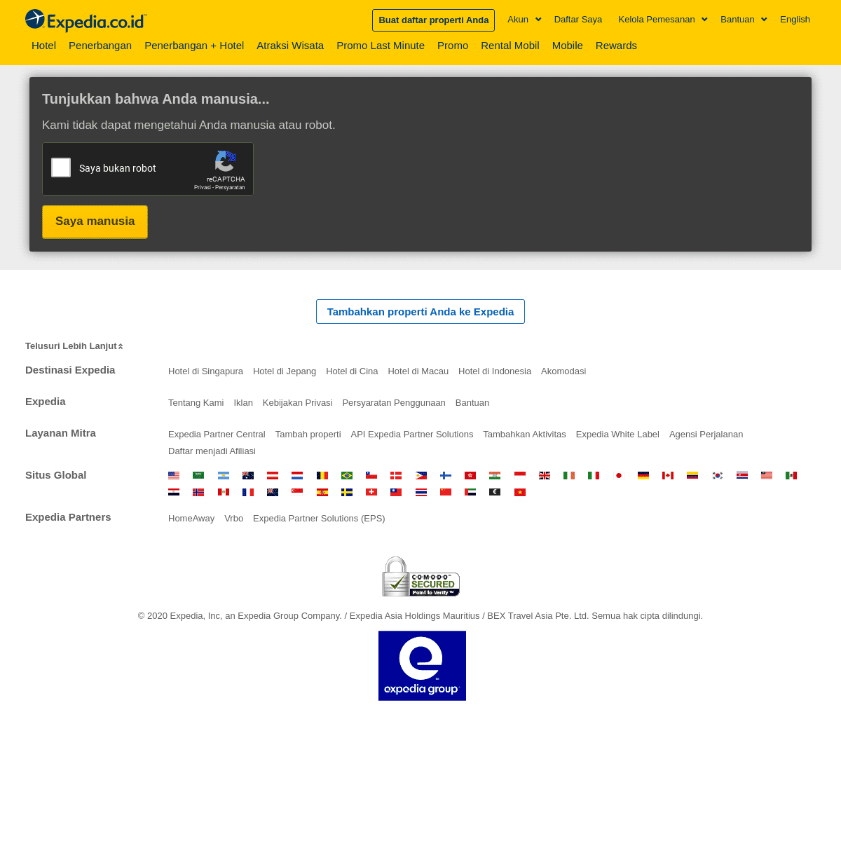 A complete backup of expedia.co.id