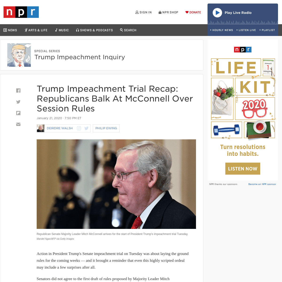 A complete backup of www.npr.org/2020/01/21/798317525/trump-impeachment-trial-recap-republicans-balk-at-mcconnell-over-session-r