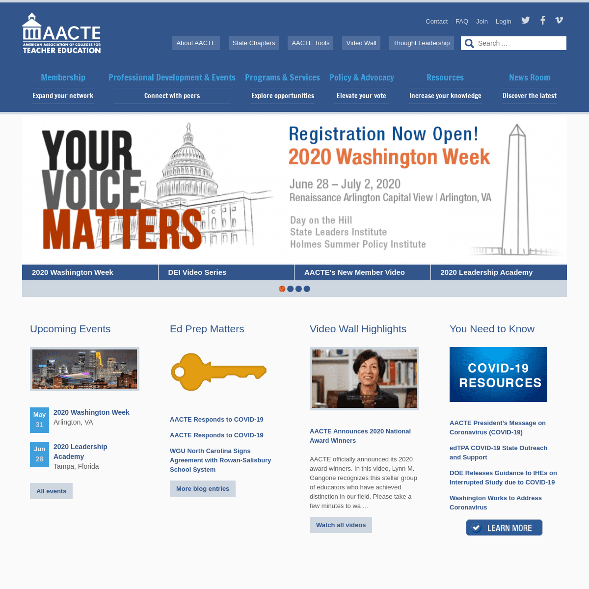 A complete backup of aacte.org