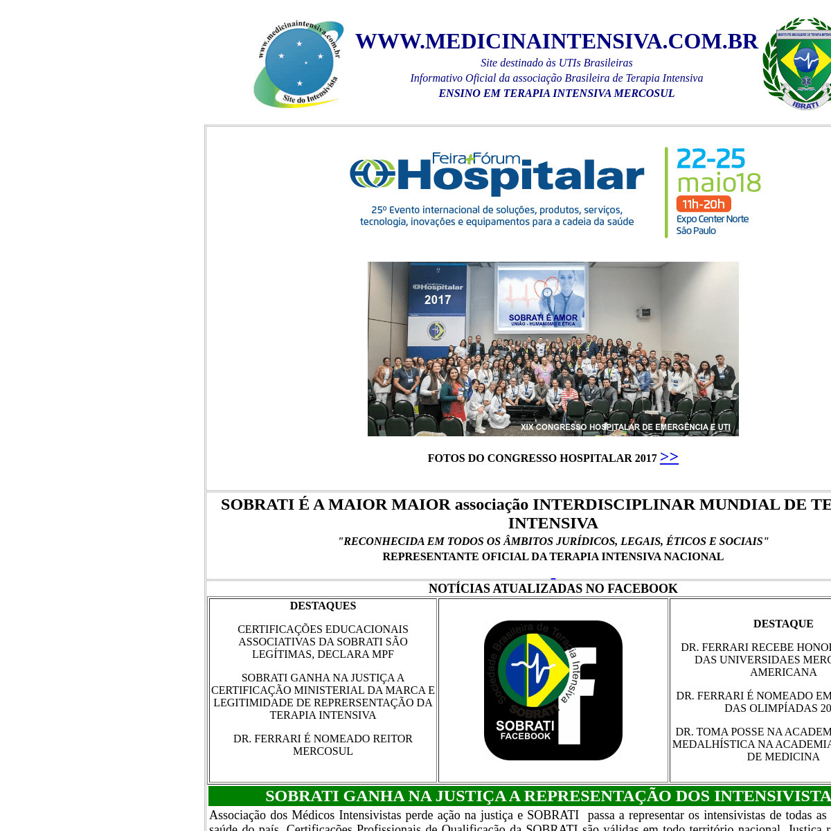 A complete backup of medicinaintensiva.com.br