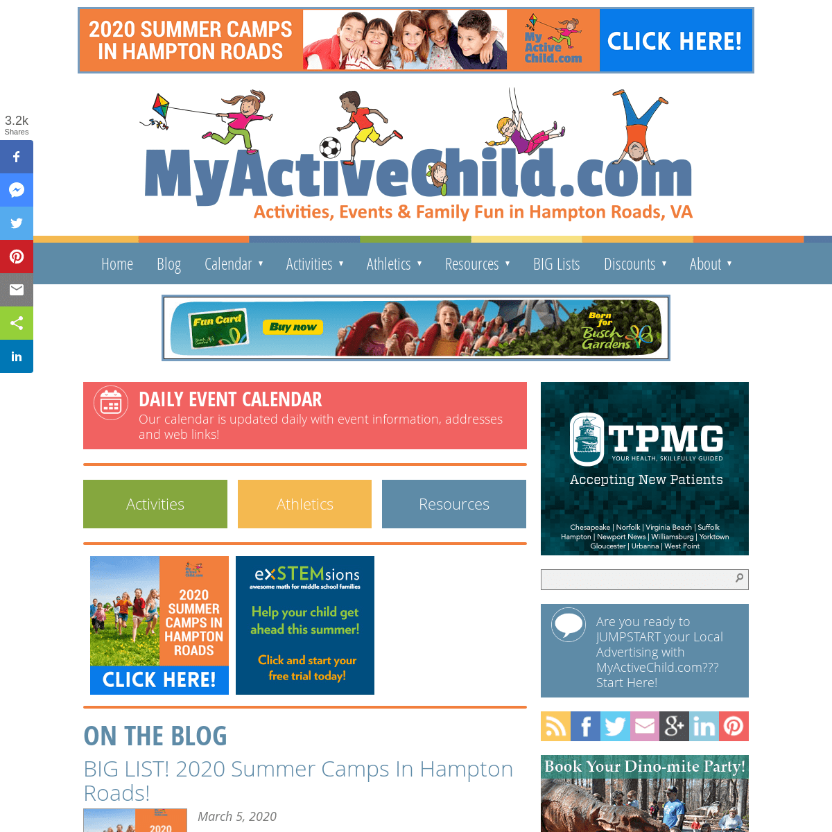 A complete backup of myactivechild.com