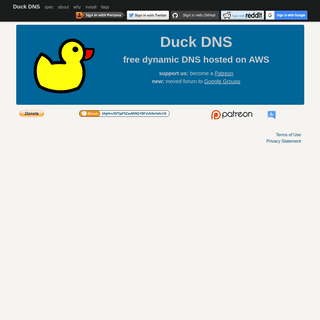 A complete backup of duckdns.org
