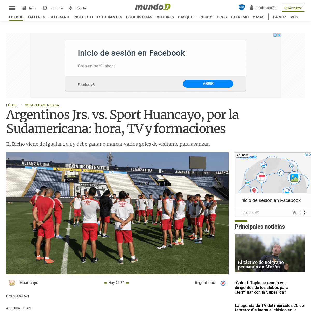 A complete backup of mundod.lavoz.com.ar/futbol/argentinos-jrs-vs-sport-huancayo-por-la-sudamericana-hora-tv-y-formaciones