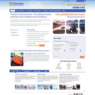 A complete backup of travelexinsurance.com