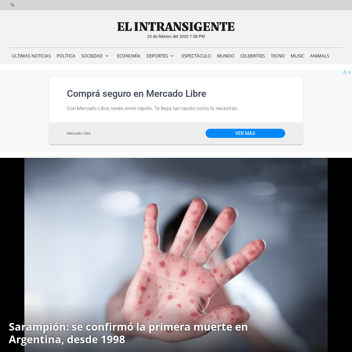 A complete backup of elintransigente.com/sociedad/2020/02/21/sarampion-muerte-prevencion/
