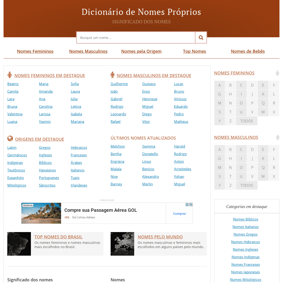 A complete backup of dicionariodenomesproprios.com.br