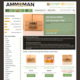 A complete backup of ammoman.com
