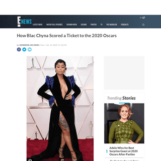 A complete backup of www.eonline.com/news/1121703/how-blac-chyna-scored-a-ticket-to-the-2020-oscars